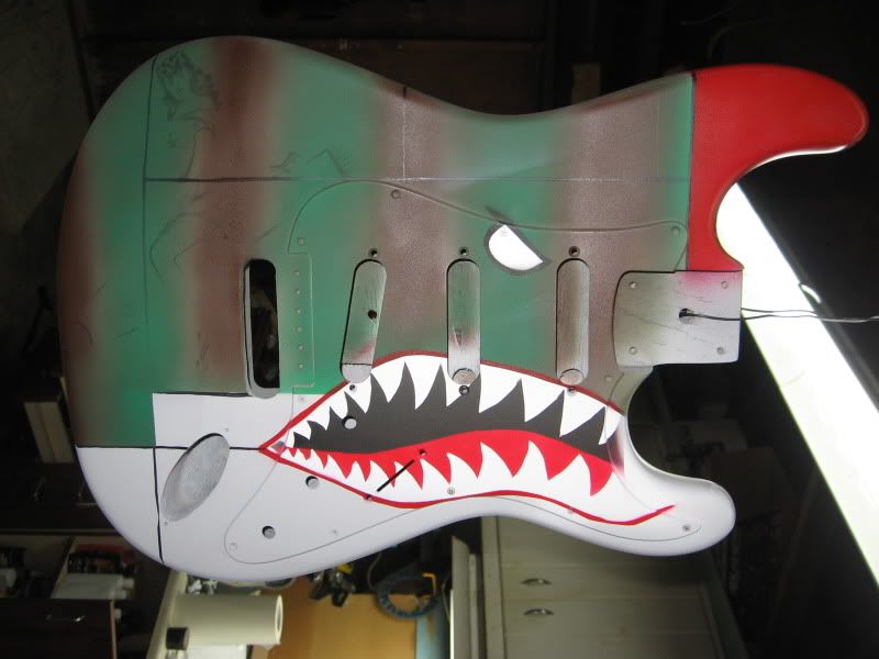 How to Custom Paint your Electric Guitar (stepbystep) 75 + pics.